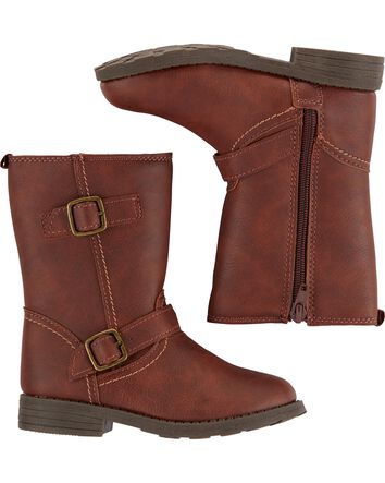 New Girl/'s Toddler Carters Cicily Riding Boot Black R33